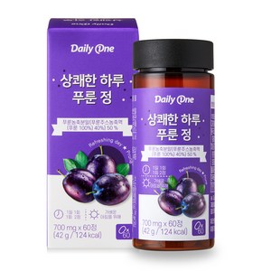 데일리원 상쾌한 하루 푸룬 정, 1개, 42g