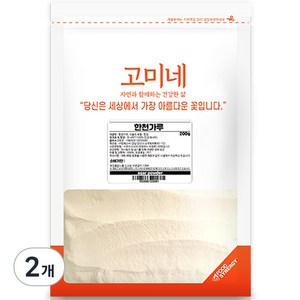 고미네 한천 가루, 200g, 2개