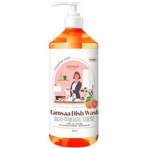 탐사 베이킹소다 함유 주방세제 자몽향, 750ml, 1개