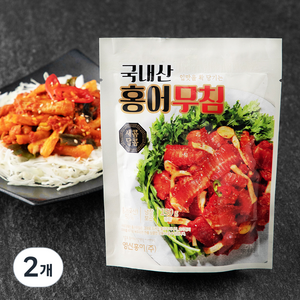 영산 국내산홍어 무침, 150g, 2개