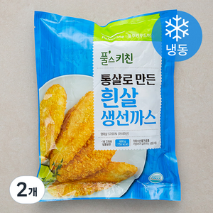 풀무원 풀스키친 통살로 만든 흰살 생선까스 (냉동), 2개, 600g