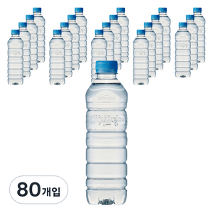 마신다 생수 무라벨, 500ml, 80개