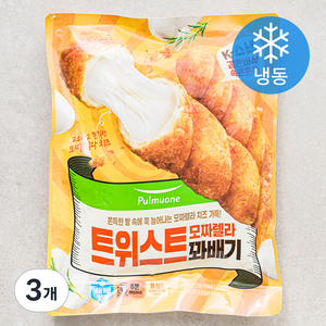 풀무원 트위스트 모짜렐라 꽈배기 (냉동), 336g, 3개