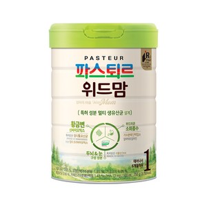 파스퇴르 위드맘 엄마의 마음 1단계, 1개, 750g