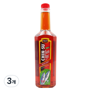 친수 남늑 피쉬소스, 900ml, 3개