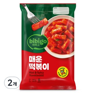 비비고 매운떡볶이, 360g, 2개