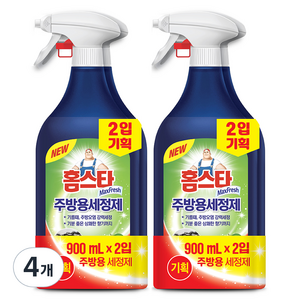 홈스타 주방청소용 세정제, 900ml, 4개