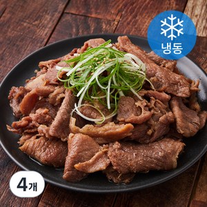 청춘불판 북성로 직화 불고기 간장맛 (냉동), 350g, 4개