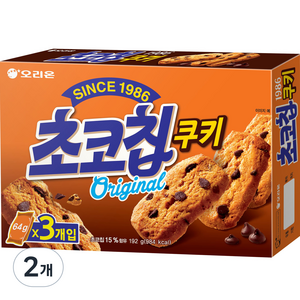 오리온 초코칩쿠키, 2개, 192g