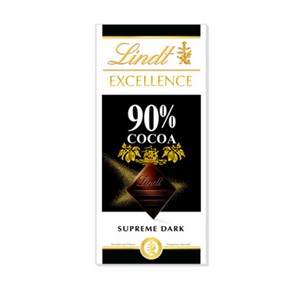 린트엑셀런스 다크 90% 초콜릿, 100g, 1개