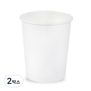 더빈썸 무지 종이컵 300ml, 100개, 2개