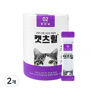 캣츠힐 고양이 영양제 30p, 30회분, 장건강/유산균, 2개