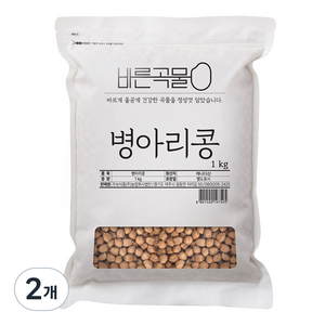 바른곡물 병아리콩, 1kg, 2개