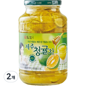 담터 제주 청귤차, 1kg, 1개입, 2개