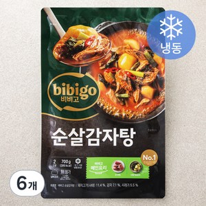 비비고 순살 감자탕 2인분 (냉동), 700g, 6개