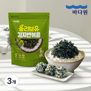 바다원 올리브유 김자반볶음, 50g, 3개