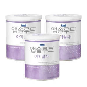 매일유업 앱솔루트 아기설사 분유, 3개, 400g