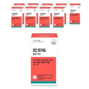락피도 철분 액상 30포, 240ml, 10개