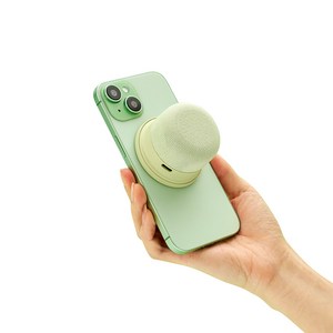 블루필 사운드팝 홀더 맥세이프 미니 휴대용 블루투스 스피커 BSP101, 그린, GREEN