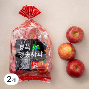 다조은 청송 주왕산 당도선별 사과, 1.5kg(중과, 6~7입), 2개