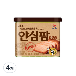 사조 안심팜 340g, 4개