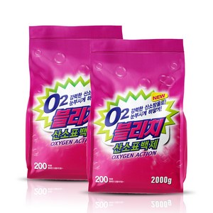 O2 블리치 산소표백제, 2kg, 2개