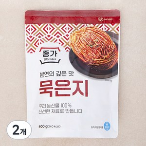 종가 묵은지, 400g, 2개