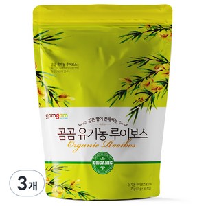 곰곰 유기농 루이보스, 1.5g, 50개입, 3개