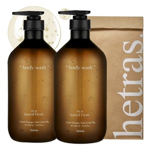 헤트라스 호텔 테라피 대용량 바디워시 상탈 프레쉬, 1013ml, 2개