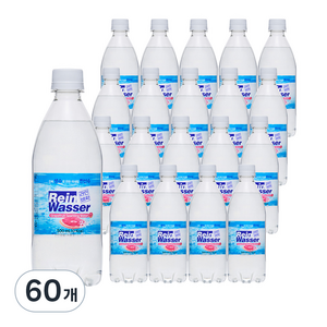 라인바싸 자몽 탄산수, 500ml, 60개