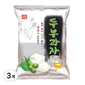 코스모스제과 두부과자, 800g, 3개