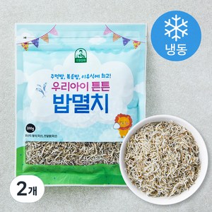 우리아이튼튼 밥멸치 (냉동), 100g, 2개