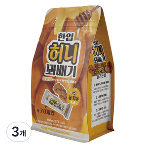 한입 허니 꽈배기, 3개, 450g