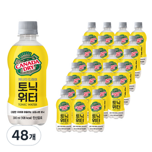 캐나다드라이 토닉워터, 300ml, 48개