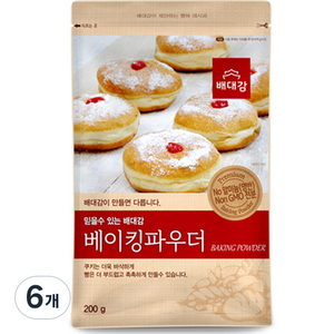 배대감 베이킹 파우더, 6개, 200g