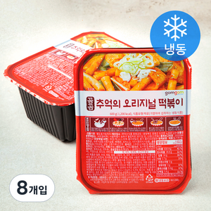 곰곰 추억의 오리지널 떡볶이 (냉동), 600g, 8개입