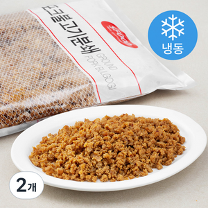 에쓰푸드 포크불고기분쇄 (냉동), 1kg, 2개