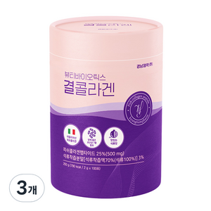 경남제약 뷰티바이오틱스 결콜라겐 100p, 200g, 3개