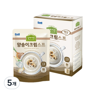 매일유업 상하키친 양송이크림스프, 450g, 5개