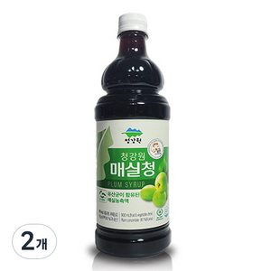 인차 매실청 농축액, 2개, 900ml