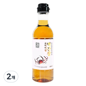 홍영의 프리미엄 백간장, 480ml, 2개