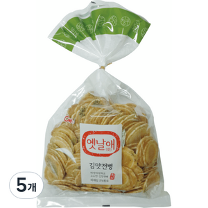 청우 옛날애 김맛전병, 250g, 5개