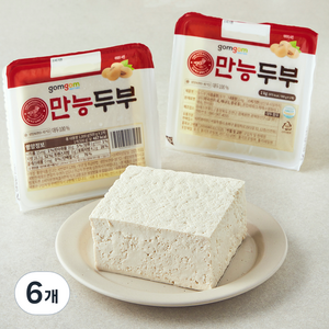 곰곰 만능 두부, 500g, 6개