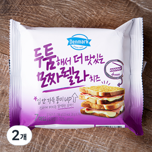 두툼해서 더 맛있는 모짜렐라치즈 7매입, 196g, 2개