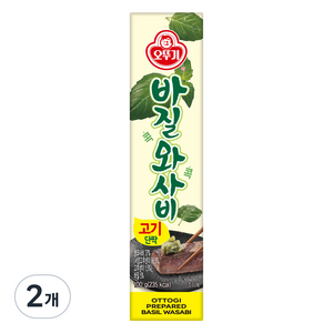 오뚜기 바질 콕콕 와사비, 2개, 100g