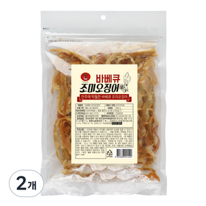 코주부 바베큐 조미오징어, 300g, 2개