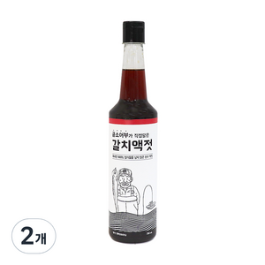 곰소어부 갈치액젓, 750ml, 2개