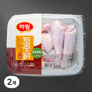 하림 토종닭 닭볶음탕용, 1000g, 2개