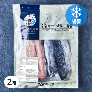 수협 누리해찬 실속 삼치살 (냉동), 1kg, 2개