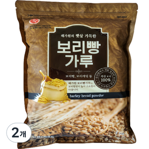 햇살나래 보리빵가루, 1kg, 2개